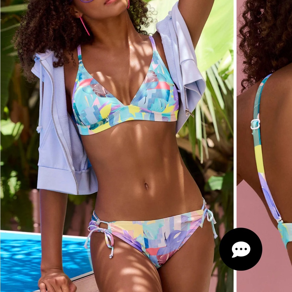 Venus Triangle Bikini Top Size 34DD